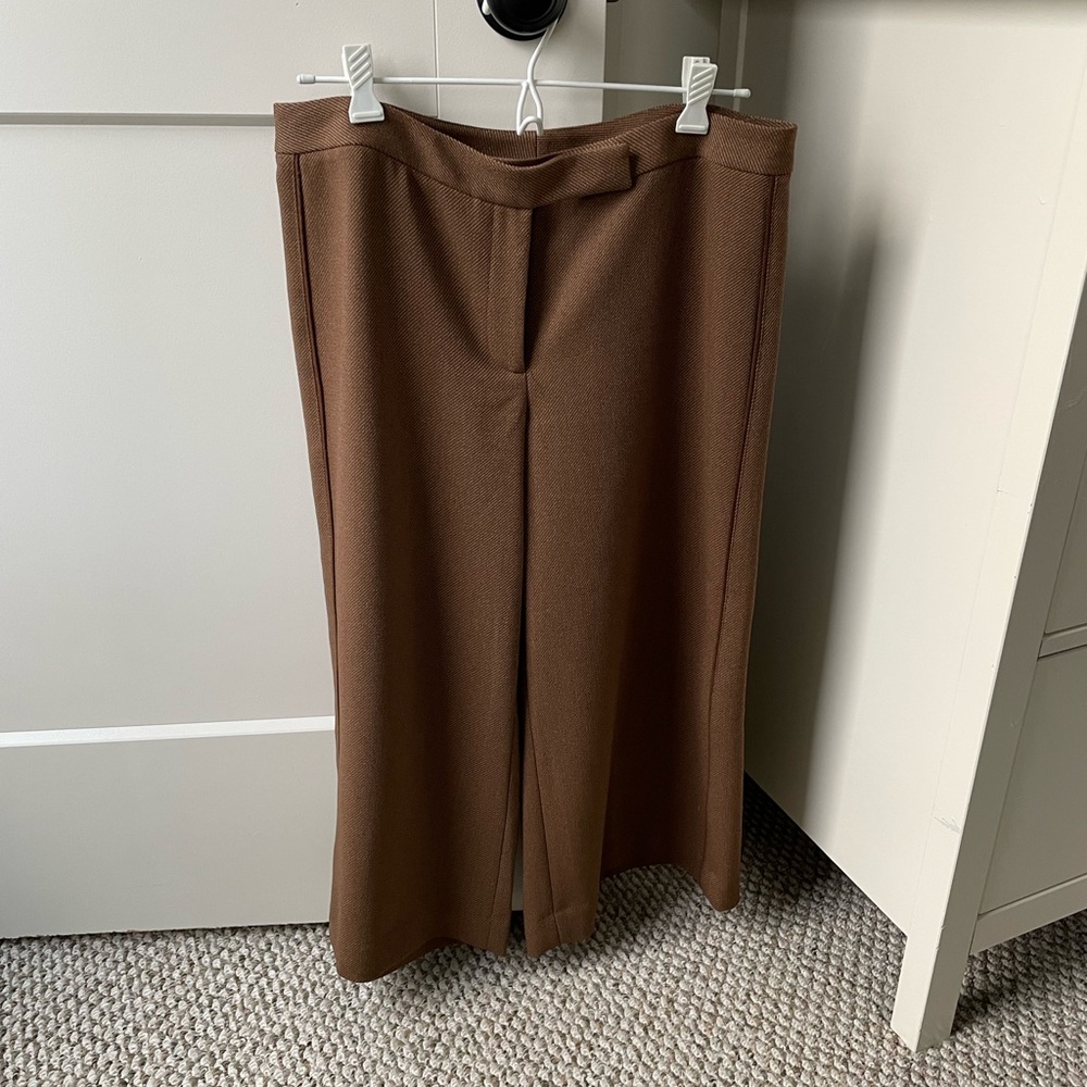 Yansi Fugel Wide Leg Cropped Pants
